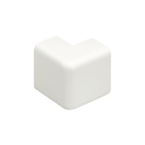 Esquinero exterior, para uso con canaleta LD3, material ABS, Color Blanco Mate
