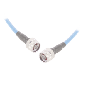 Cable flex SSP-250-LLPL (1/4" diam.) de 1m, bajo PIM (≤-155 dBc),  conectores N Macho a N Macho,  0-6 GHz.