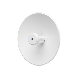 PowerBeam airMAX AC hasta 330 Mbps, frecuencia 2 GHz (2412-2472 MHz), antena tipo plato 18 dBi, Radio Wi-Fi de administración
