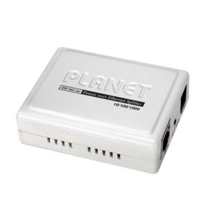 Divisor de Voltaje PoE 802.3af a 5VCD/12VCD de 1 Puerto Gigabit