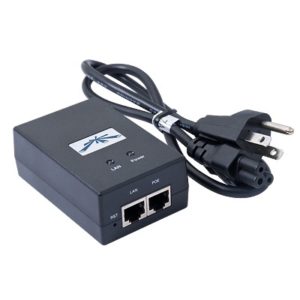 Adaptador de Power Over Ethernet (PoE) para Equipos UBIQUITI de 24 Vcd