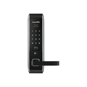 Cerradura inteligente para puertas con doble cerrojo/teclado Touch Screen, Apertura con tarjeta Mifare /Contraseña y Llave de emergencia