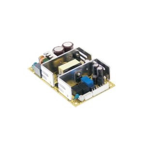 Fuente de poder 12V, 4.75A, industrial conmutada sin gabinete, con circuito cargador de baterías