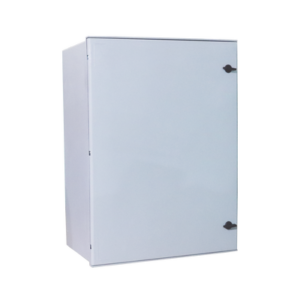 Gabinete de Poliéster IP65 Uso en Intemperie (400 x 500 x 200 mm) con Placa Trasera Interior (Incluye Chapa y Llave).