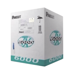 Bobina de Cable UTP 305 m. de Cobre, Blanco, Categoría 6 Mejorado (23 AWG), PVC (CMR, Riser), de 4 pares