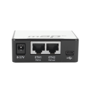 (mAP 2n) 2 Puertos Fast Ethernet, 1 Puerto MicroUSB, WiFi 2.4 GHz 802.11 b/g/n