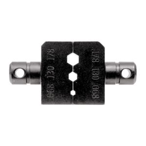Dado para plegar conectores de anillo con mordaza Hex. de 0.068", 0.130" y 0.178" en LMR-100A, RG-174/U y RG-316/U.