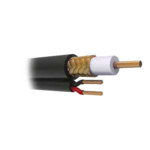 Cable Coaxial RG59 Siamés, HECHO EN MÉXICO, Optimizado para HD. Aplicación para interior, Retazo de 35 Metros