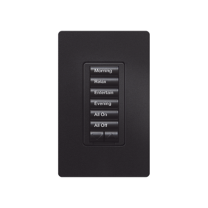 Teclado hibrido seetouch, 6 botones, 2 botones subir/bajar, intensidad 120V/450W, color blanco.