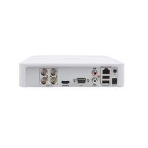DVR 1080p Lite Pentahibrido / 4 Canales TURBOHD + 1 Canal IP / 1 Bahía de Disco Duro / H.264+ / 1 Canal de Audio / Salida Full HD