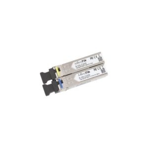 Transceptores MiniGbic SFP 1.25G LC WDM para fibra Mono Modo 20 Kms