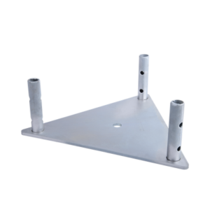 Base Triangular para Tramo STZ45 Galvanizado Electrolítico.