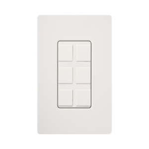 Caja de pared para contactos varios, 6 mini espacios.