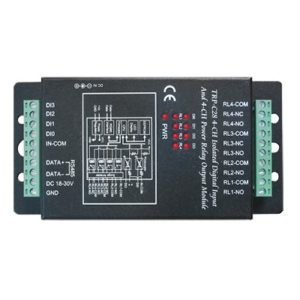 Módulo de entrada y salida de alarma (4 entradas y 4 salidas de alarma) interfaz RS-485
