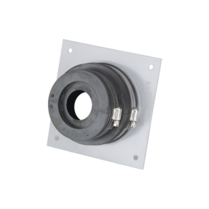 Placa y Goma pasamuro para cable coaxial de 1-1/4"