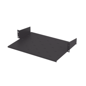 Charola para Rack de 19", 15 cm. de Profundidad, 15 cm. al frente, 2U.