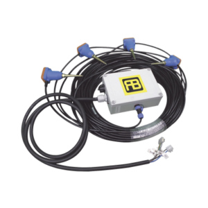 SEISMO/Sistema de Seguridad Perimetral/ Instalación SUBTERRANEA/ Plug & Play/ 4 Detectores y hasta 40 metros de protección/ Salida de contacto seco / Caja IP67 / Incluye Software de Calibración / Integrable a un sistema de alarma