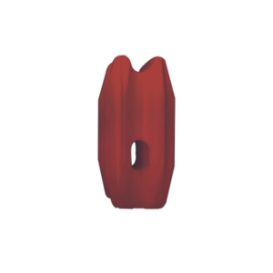 Aislador de color Rojo para postes de esquina de alta Resistencia con Anti UV de uso en cercos eléctricos