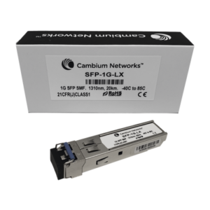 Transceptor MiniGbic SFP, 1 Gbps, Monomodo, distancia hasta 20 km, conector LC