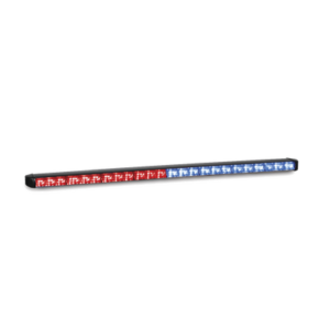 Luz de Advertencia LATITUDE.  Con 4 módulos rojos, 4 módulos azules (R-R-R-R-A-A-A-A)
