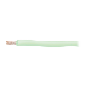 Cable 8 awg  color verde,Conductor de cobre suave cableado. Aislamiento de PVC, autoextinguible. (Venta por Metro)