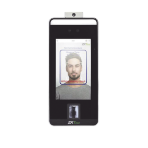 Terminal de reconocimiento Facial, Palma, Huella Digital y temperatura de alta velocidad