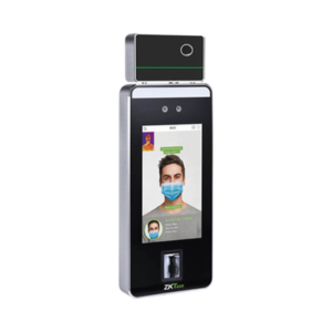 Terminal de reconocimiento Facial, Palma, Huella Digital y temperatura de alta velocidad