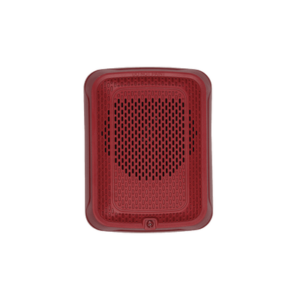 Bocina para Montaje en Pared, Color Rojo, Nuevo Diseño Moderno y Elegante y Menor Consumo de Corriente