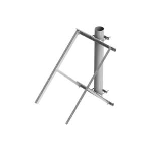 Montaje para Poste o Torre Galvanizado Electrolítico para Paneles Solares (Ver Compatibilidad).