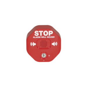 Anunciador Audible Inalámbrico para Salida de Emergencia, Texto en Inglés