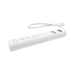 Multicontacto con 6 entradas mas 2 entradas usb