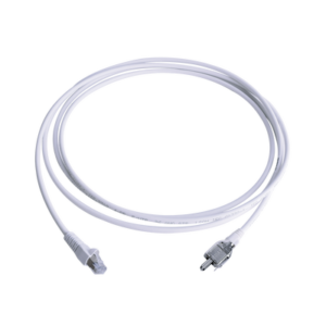 Patch Cord TERA Cat5e 10/100BASE-T, de 2 pares y conector modular, LS0H, Color Blanco, 2 metros