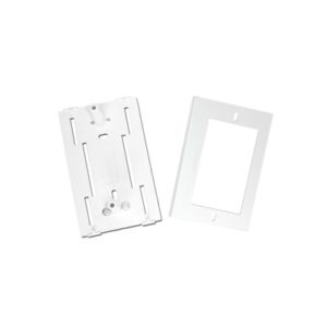 Soporte y tapa universal color blanco de PVC auto extinguible, para canaleta TEK100 (5595-10001)