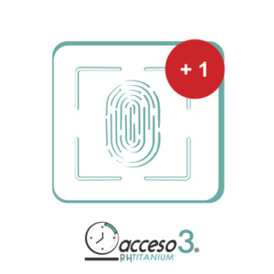 Expansión (Checador adicional) para Software de Tiempo & Asistencia compatible con SISTEMAS DE NOMINA / Acceso3 - TITANIUM