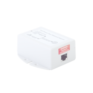 Inyector POE para Aplicación Solar, Entrada 9-36 Vcd, Salida Pasivo en 24 Vcd 10/100/1000 Mbps, Hasta 19 Watts