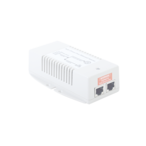 Inyector POE Para Aplicación Solar, Entrada 10-15 Vcd, Salida en 56 Vcd, 802.3 af/at, 10/100/1000 Mbps, Hasta 35 Watts