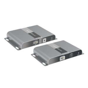 4K x 2K HDMI extensor sobre fibra óptica IP a 20Km, protocolo HDbitT, control IR , compatible con HDCP.