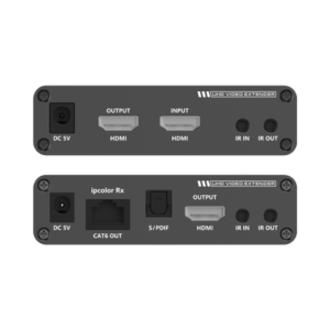 Kit extensor, por cable UTP hasta 70 metros, 4K, con IR bidireccional, soporta  conexión en cascada, hasta 700 metros