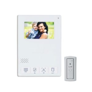 Kit de Videoportero / Frente de Calle Antivandalismo / Cámara 900TVL Para Baja Iluminación / Pantalla Alta Resolución / Control Touch