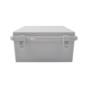 Gabinete Plástico para Exterior (IP65) de 285 x 285 x 155 mm Cierre por Broche.