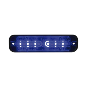 Luz azul de advertencia ámbar SAE Clase I