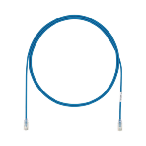 Cable de Parcheo UTP Cat6A, CM/LSZH, Diámetro Reducido (28AWG), Color Azul, 7ft