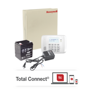 Kit de Panel de Alarma VISTA48LA con Gabinete, Batería y Transformador