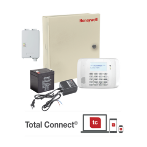 Kit de Panel de Alarma VISTA48LA con Comunicador GSM LTEXA, Batería y Transformador