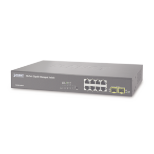 Switch administrable L2+ 8 puertos 10/100/1000T + 2 100/1000X SFP