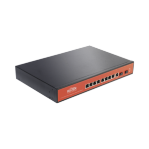 Switch Administrable Capa 2 de 8 puertos 10/100/1000 PoE + 2 x SFP Gigabit, con respaldo para energía solar