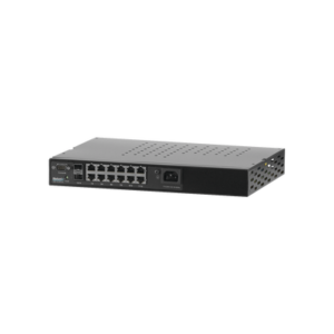 Switch WISP PoE Administrable de 14 puertos (12 PoE Gigabit + 2 SFP) 400W, entrada de 110/220 Vca