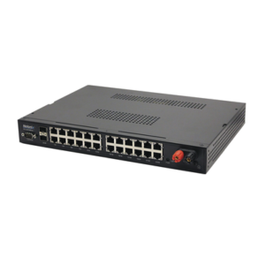 Switch WISP PoE Administrable de 26 puertos (24 PoE Gigabit + 2 SFP) entrada de 9-72 Vcd