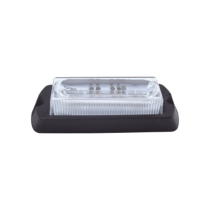 Luz Auxiliar Ultra Brillante de 8 LED's en color Rojo/Claro con mica transparente