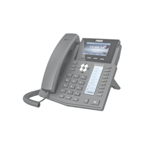 Teléfono IP empresarial para 16 lineas SIP con 2 pantallas LCD a Color, 8 teclas BLF/DSS y conferencia de 3 vías, PoE